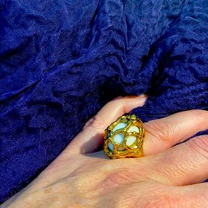 Vintage subversive ring